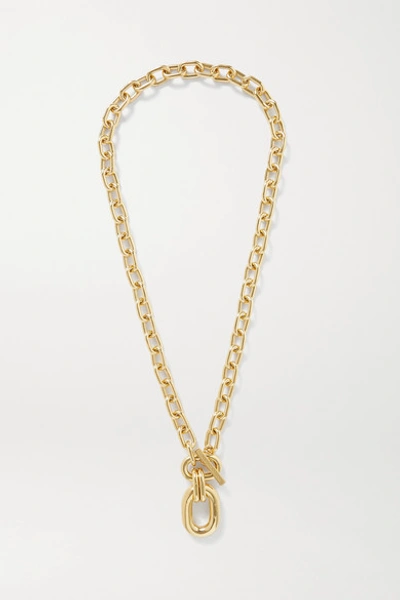 Shop Paco Rabanne Xl Link Gold-tone Necklace