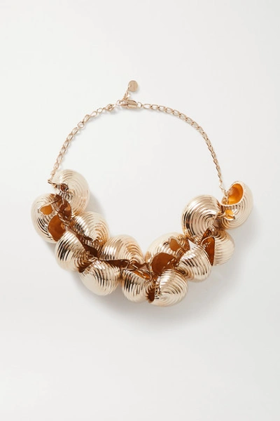 Shop Jacquemus Le Pates Gold-tone Necklace