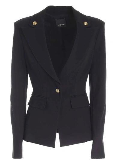 Shop Pinko Ermanno Jacket In Black