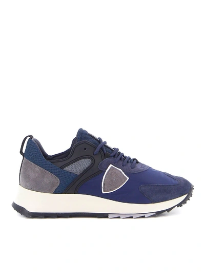 Shop Philippe Model Royale Sneakers In Blue