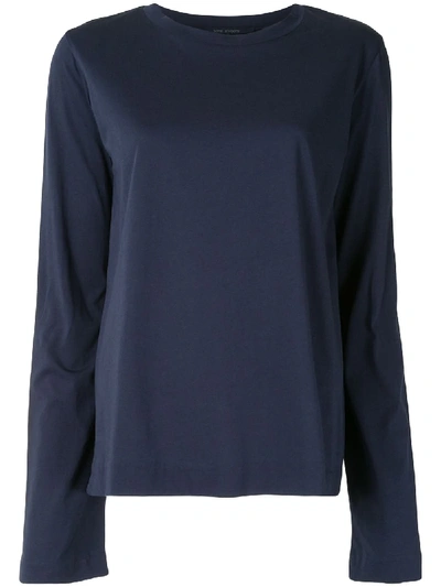 Shop Sofie D'hoore Basic Plain T-shirt In Blue