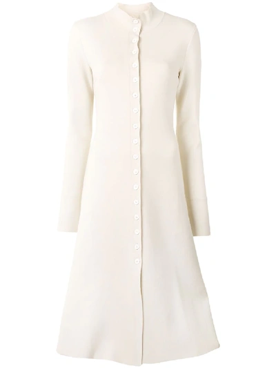 Shop Beaufille Giotto Button-down Dress In White