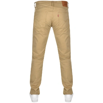 Levi's 511 Slim Fit Jeans In Harvest Gold Sueded Sateen Neutral | ModeSens