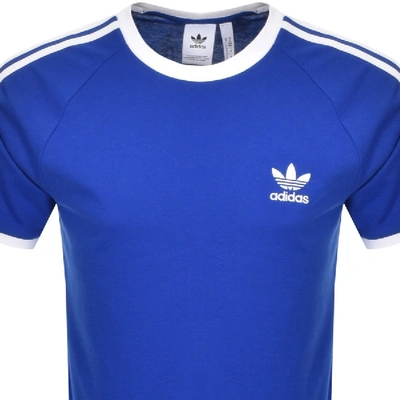 Adidas Originals Adidas Men's Originals 3-stripes California T-shirt In Purple ModeSens