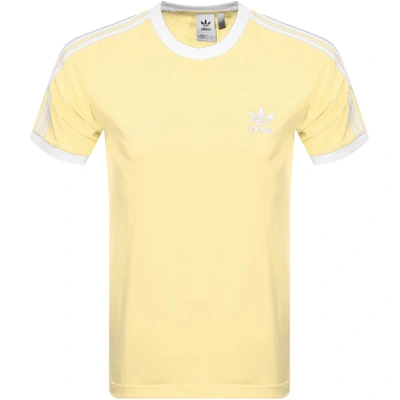 Sufijo ocio intervalo Adidas Originals California T Shirt Yellow In Easy Yellow | ModeSens