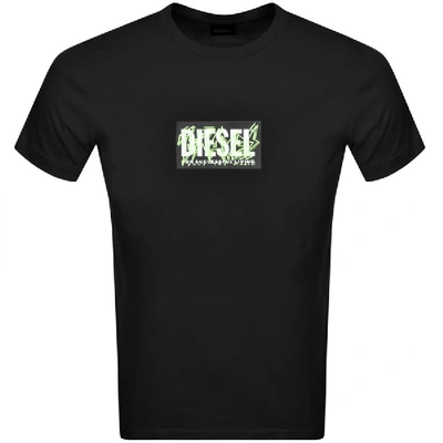 Shop Diesel T Just Short Sleeved T Shirt Black