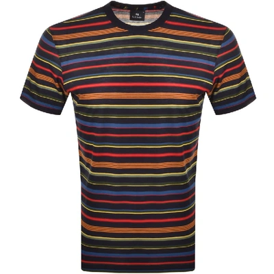 Shop Paul Smith Ps By  Short Sleeve T Shirt Navy