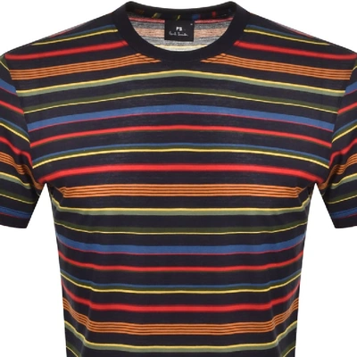 Shop Paul Smith Ps By  Short Sleeve T Shirt Navy