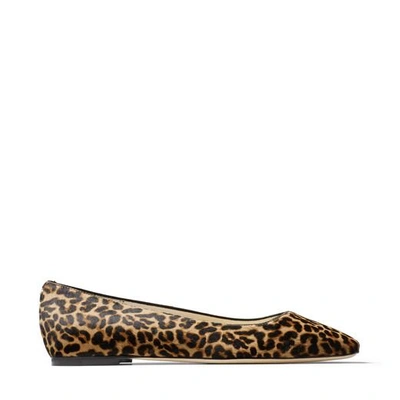 Shop Jimmy Choo Mirele Flat In Neutral