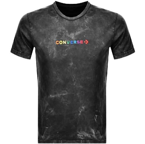 converse t shirt black