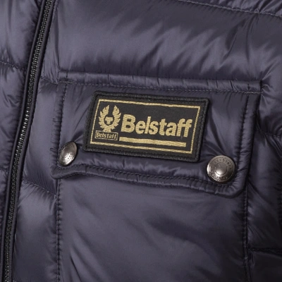 Shop Belstaff Streamline Waistcoat Gilet Navy