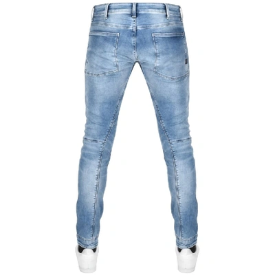 Shop G-star G Star Raw Skinny Airforce Trousers Blue