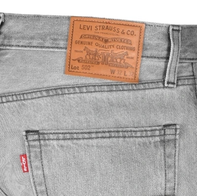 Shop Levi's Levis 502 Regular Tapered Jeans Grey