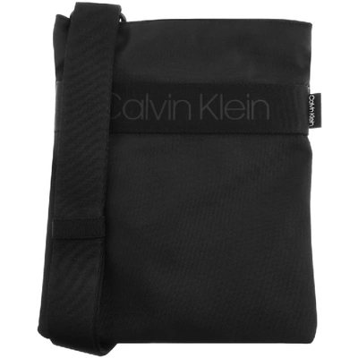 Shop Calvin Klein Jeans Nastro Logo Crossover Bag Black