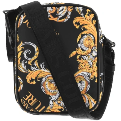 Shop Versace Jeans Couture Shoulder Bag Black