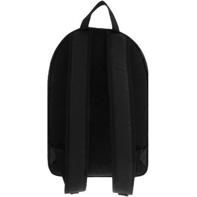 Shop Ea7 Emporio Armani Logo Backpack Black