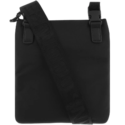 Shop Versace Jeans Couture Logo Shoulder Bag Black
