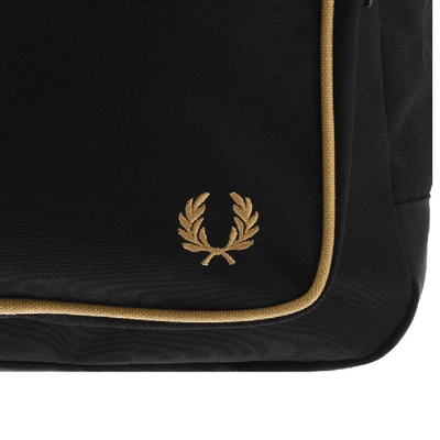 Shop Fred Perry Twin Tipped Backpack Black