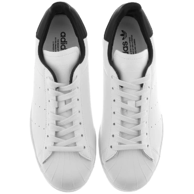 Shop Adidas Originals London Superstar Trainers White
