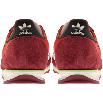 Shop Adidas Originals Sl 72 Trainers Red