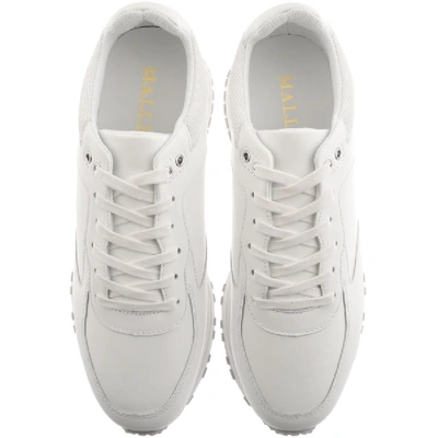 Shop Mallet Lux Runner Trainers White