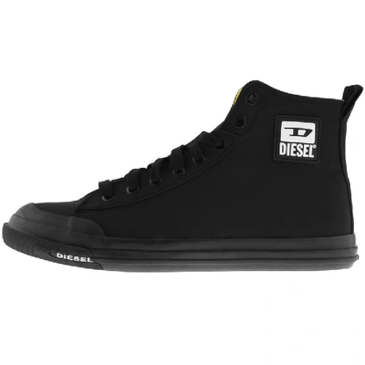 Shop Diesel S Astico Trainers Black