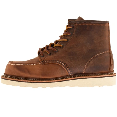 Shop Red Wing Classic 6 Inch Moc Boots Brown