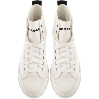 Shop Diesel S Astico Trainers White