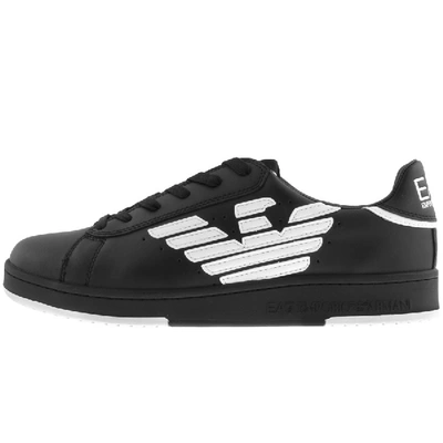 Shop Ea7 Emporio Armani Brandedtrainers Black