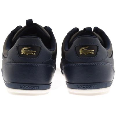 Shop Lacoste Chaymon Trainers Navy