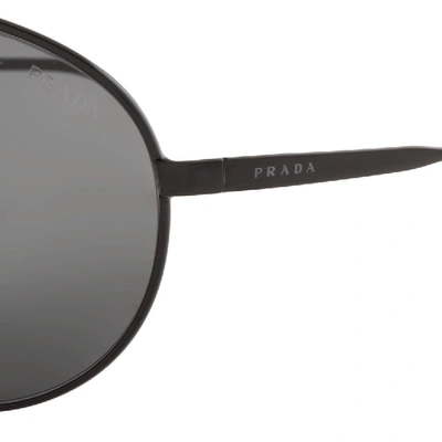 Shop Prada 0pr55xs Sunglasses Black