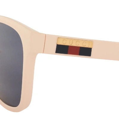Shop Gucci Gg0746s 004 Sunglasses White