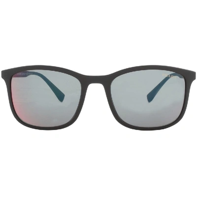 Shop Prada Linea Rossa 01ts Sunglasses Black