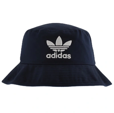 Shop Adidas Originals Bucket Hat Navy