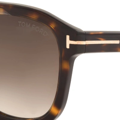 Shop Tom Ford Gerrard Sunglasses Brown
