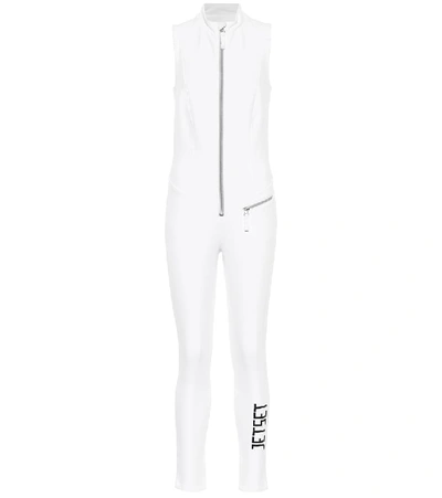 Shop Jet Set Domina Shell All-in-one Ski Suit In White