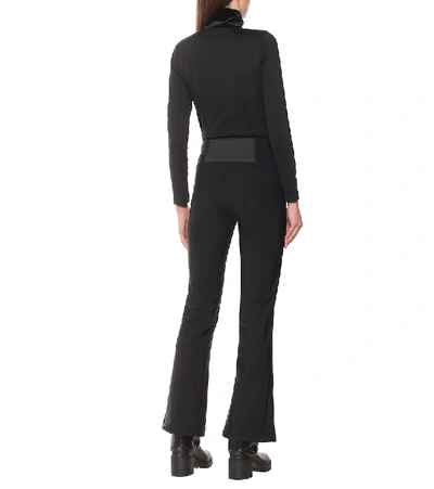 Fusalp Tipi Iii Fleece-lined Softshell Ski Trousers In Black