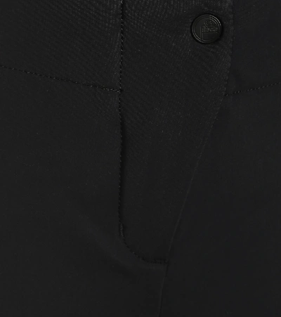 Fusalp Tipi Iii Fleece-lined Softshell Ski Trousers In Black