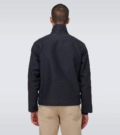 Rrl Jungle Cloth Deck Jacket In Blue