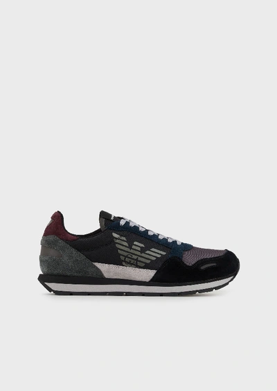 Shop Emporio Armani Sneakers - Item 11911000 In Black 1