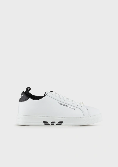 Shop Emporio Armani Sneakers - Item 11924868 In White