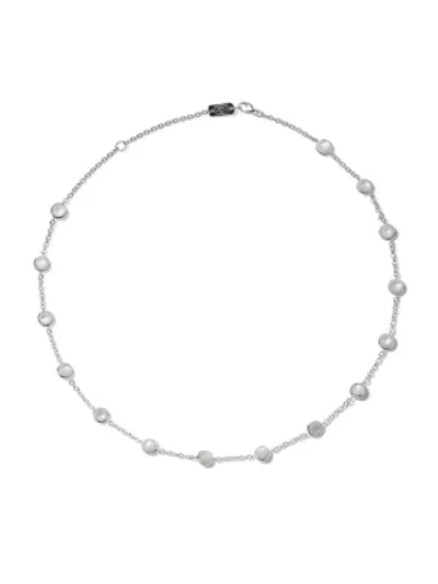 Shop Ippolita Lollipop® Sterling Silver & Mother-of-pearl Station Collar Necklace