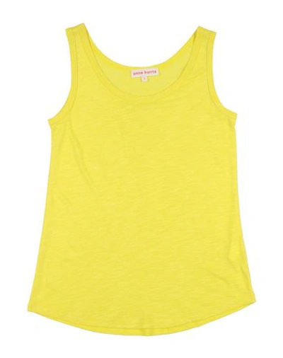 Shop Anne Kurris T-shirts In Yellow