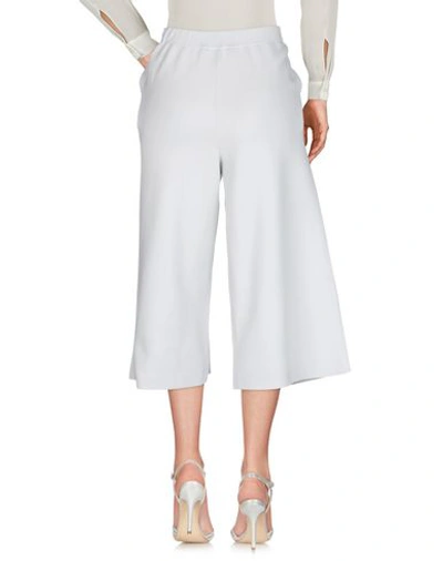 Shop Liviana Conti 3/4-length Shorts In Light Grey