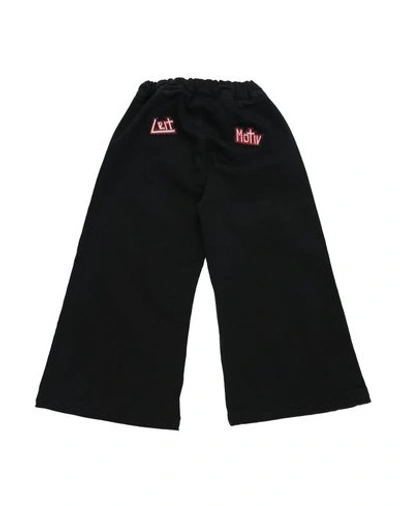 Shop Leitmotiv Toddler Girl Pants Black Size 6 Cotton, Elastane