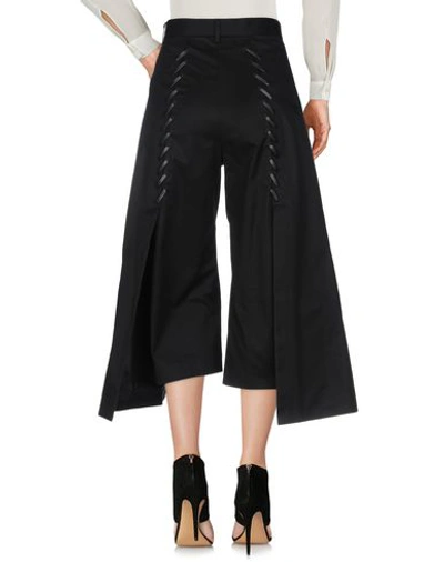 Shop Noir Kei Ninomiya Woman Pants Black Size L Cotton, Polyurethane