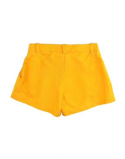 Shop Chloé Shorts In Ocher
