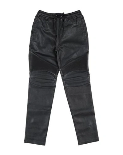 Shop Balmain Casual Pants In Black