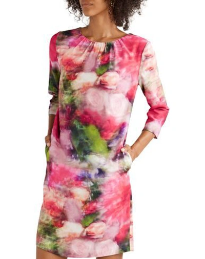 Shop Adam Lippes Woman Mini Dress Pink Size 8 Polyester