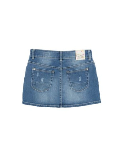 Shop Vingino Denim Skirts In Blue